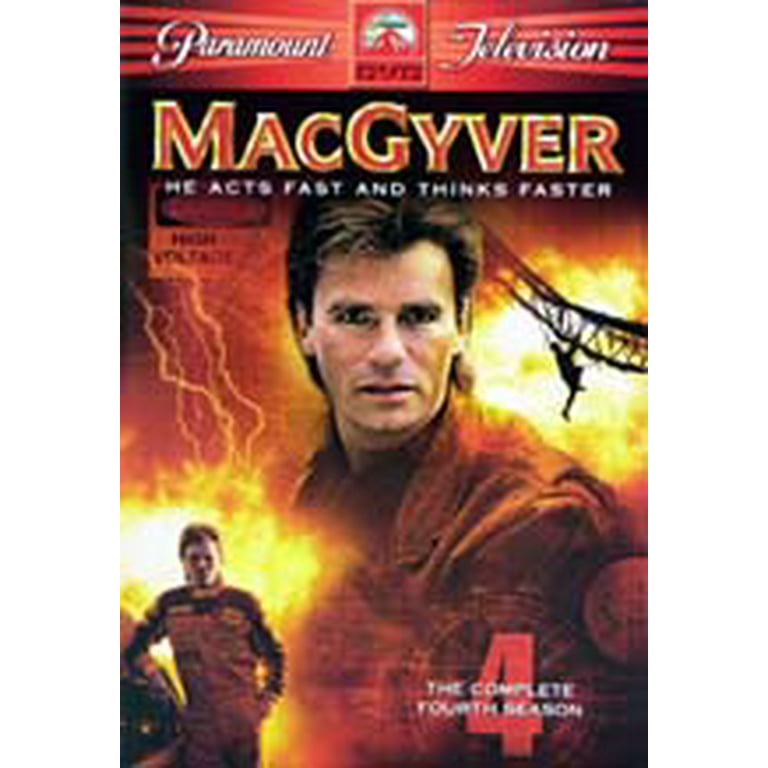 defecto peine Me sorprendió MacGyver: The Complete Fourth Season (DVD) - Walmart.com
