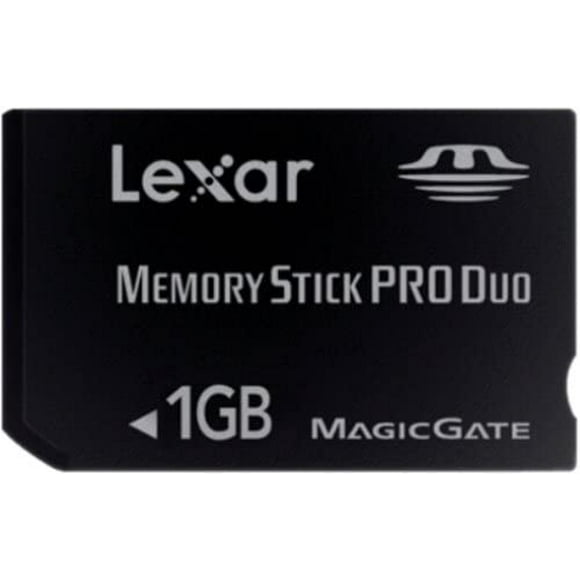 Lexar MSDP1GB-40-664 1 GB Platine II Bâton de Mémoire Pro Duo (Paquet de Vente au Détail)