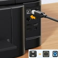 thumbnail image 2 of Replacement USB B Printer Cable USB2.0 Scanner Cord Compatible with Printer, Fax Machine, Decoder, Altimeter, Scanner, All-in-One Machine, Electronic Organ-6.6FT, 2 of 7