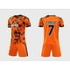 thumbnail image 1 of Nueva camiseta de fútbol para niños 2021/2022 7 # Ronaldo 10 # Dybala, camisetas de fútbol, conjunto de pantalones cortos, tallas juveniles-7 naranja-26 BmatwkZeng Bmatwk Jersey, 1 of 2
