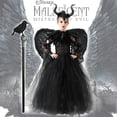 thumbnail image 2 of Vestido de Halloween para niños y niñas, disfraz de bruja y reina, maléfica, fiesta de carnaval, disfraces góticos, 2 of 5
