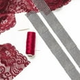 thumbnail image 4 of KALLORY Cuttable Costume Trim Rhinestone Ribbon 354.3X1.6X0.04In for Diy Craft Projects and Seasonal Events, 4 of 8