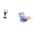 thumbnail image 1 of Figura de escritorio,Estatua de rana camarero,estante,escritorio,decoración del hogar,Figura de oso,Bandeja para gatos Bandeja para dulces para gatos Bandeja para estatuas de resina,Cuenco, 1 of 8