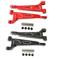 thumbnail image 3 of Vogacara Brazos superiores traseros de aluminio para 1/14 MJX Hyper Go 14210 14209 brazos superiores traseros de aluminio de alta resistencia Kits de construcción modelo Negro, 3 of 6