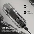 thumbnail image 5 of 2-in-1 Nose Hair Trimmer, Ultimate 2-in-1 Nose Hair Trimmer - for Effortless, All-Day Comfort, Groom with Precision, Rechargeable Portable for Noses, Ear and Eyebrow (Black+Blue), 5 of 8