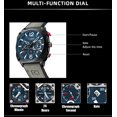 thumbnail image 3 of Reloj Curren Masculino Cronógrafo Cuero 8398 Naranja, 3 of 3