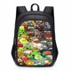 thumbnail image 1 of Mochila Oxford de tela Oxford con dibujos animados de Plants vs Zombies para niños, 1 of 4