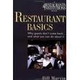 thumbnail image 1 of Pre-Owned Restaurant Basics: Why Guests Don't Come Back...and What You Can Do About It (Hardcover) 0471551740 9780471551744, 1 of 1