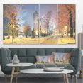 thumbnail image 1 of Mariinsky Garden in Yellow Tone - Landscape Photography Canvas Print, 1 of 3