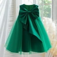 thumbnail image 2 of Robes de Fête d'Anniversaire Sans Manches avec Nœud pour Filles, Robe de Princesse pour Enfants, Robe de Communion, Robe de Demoiselle d'Honneur, Robe de Bal de Mariage 6-7 Ans, 2 of 4