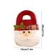 thumbnail image 3 of Puntoco Bolsa de regalo de Navidad con asa Bolsa de dulces para suministros de fiesta de Navidad Muñeco de nieve súper lindo Papá Noel para decoración Regalo trasero, 3 of 6
