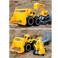 thumbnail image 4 of Baby Shining Car Toy Engineering Car Excavator Model Tractor Toy Dump Truck Model Classic Toy Vehicles Mini Gift for Boy, 4 of 11