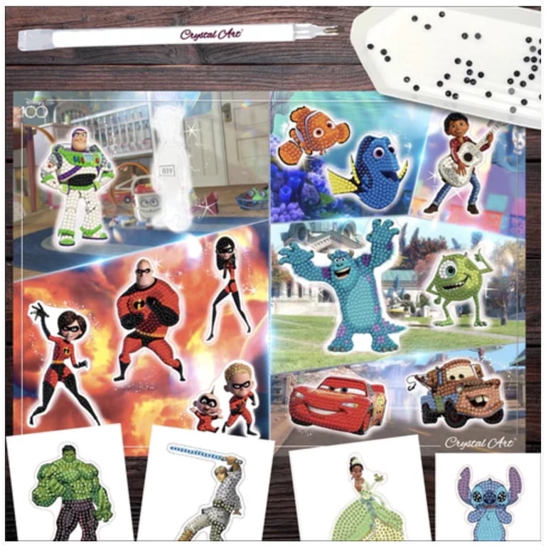 Craft Buddy Disney 100th Anniversary Crystal Art Sticker Album, 6