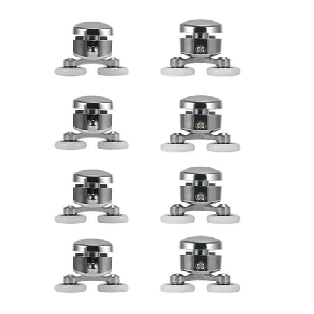 

Bathroom Sliding Door Pulley Shower Room Hanging Wheel Shower Door Rollers Pulleys Guides Sliding Double Roller