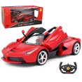 thumbnail image 1 of VOLTZ TOYS 1/14 Scale RC Car, Licensed Ferrari LaFerrari Remote Control Toy Car Model for Kids and Adults with Open Doors and Working Lights, Official Merchandise, Best Ideal Gift, 1 of 6