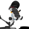 thumbnail image 2 of Yeacher Support de Téléphone de Moto Étanche Support de Cellulaire de Moto Anti-Vol Rotation 360° Rétroviseur de Moto, 2 of 8