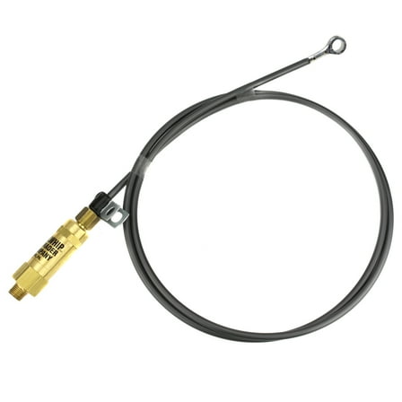 48" Eagle Air Compressor Engine Throttle Control Cable Bullwhip With Eyelet End