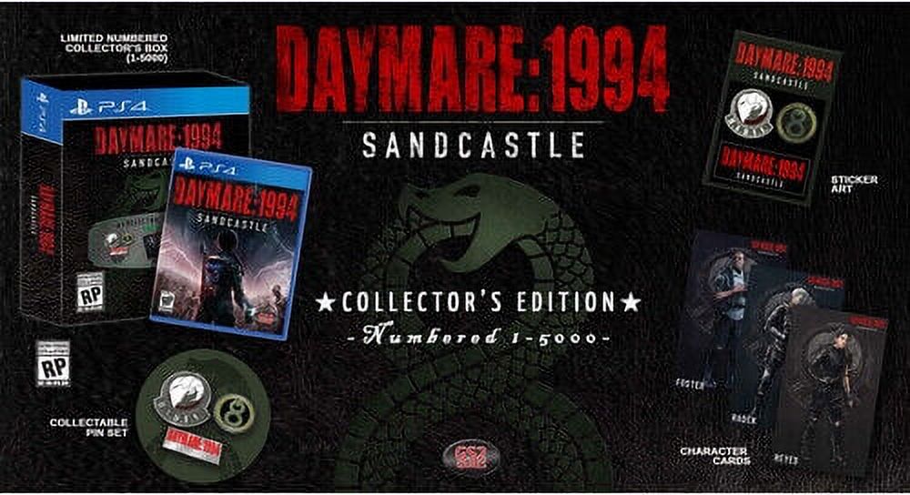 Daymare: 1994 - Sandcastle Collector's Edition for PlayStation 4 [New Video Game]