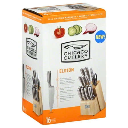Block Set Chicago Cutlery - Chicago Cutlery Elston 16-Piece Block Set