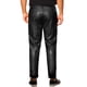 thumbnail image 3 of Pantalones Brillantes INSPIRE CHIC para Hombre, Pantalones de Disco de los 70, Trousers Rectos de Lentejuelas 32 Negro, 3 of 6