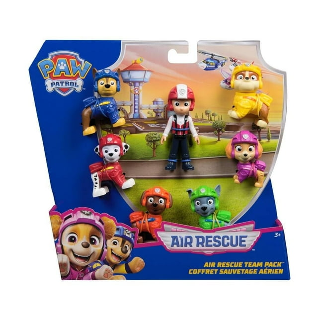 Set de figuras Paw Patrol Spin Master Temática Air Rescue
