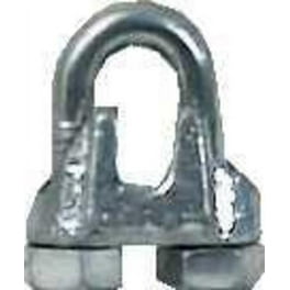 Campbell Electrogalvanized Malleable Iron Wire Rope Clip 1-1/16 in. L Campbell Electrogalvanized Malleable Iron Wire Rope Clip 1-1/16 in. L