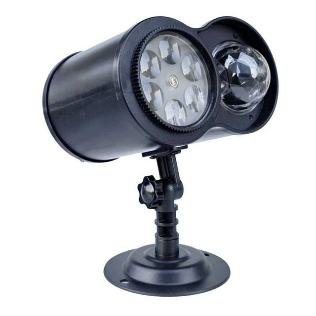 Lampe Projecteur LED de Noël Étanche Double Projection avec Télécommande