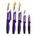 thumbnail image 2 of Minnesota Vikings 5-Piece Kitchen Knife Set, 2 of 2