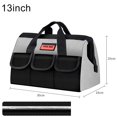 thumbnail image 1 of Heavy Duty Large Capacity Tool Bag 600D Oxford Electrician Carpentry Storage Bag 13Inch, 1 of 8
