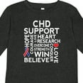 thumbnail image 4 of Inktastic CHD Awareness Month Boys or Girls Long Sleeve Toddler T-Shirt, 4 of 5
