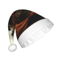 thumbnail image 2 of Cauagu Jungle Meditating Panda for Adult Christmas Hat,1-Pack Xmas Holiday Hat Santa Hat for Women & Men Festive Headwear Accessories Fit for Christmas/New Year/Party, 2 of 6