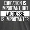 thumbnail image 3 of CafePress - Lacrosse Is Importanter T Shirt - Mens Comfort Colors Shirt, 3 of 5
