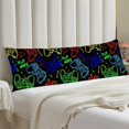 thumbnail image 2 of Game Controller Body Pillow Cover for Boys Gifts Gamer Gaming Pattern Pillow Case Protector with Zipper Decorative Long Pillowcases Soft Cushion Covers for Bedroom,Couch,Sofa 20"x54",Colorful, 2 of 5