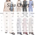 thumbnail image 3 of Stichou Summer 2 Piece Lounge Sets for Women Cap Sleeve Tops Wide Leg Pants 2026 Workout Sets Loose Fit Casual Tracksuit Light Blue S, 3 of 6