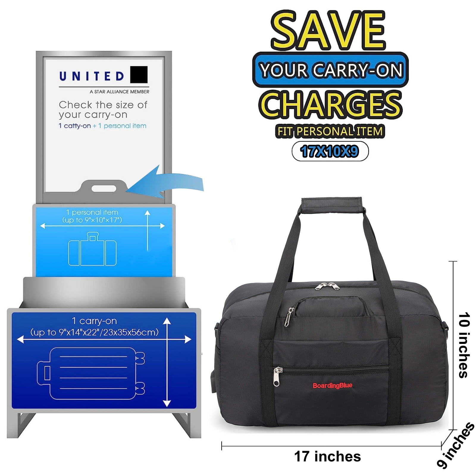 Personal Item Bag Spirit Airlines Dimensions Size What Can You