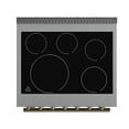 thumbnail image 3 of Forno Paolo 30" Freestanding Electric Range in White, 4.38 cu.ft. True Convection Oven, 3 of 5