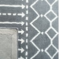 thumbnail image 6 of SAFAVIEH Himalaya Darin Geometric Wool Area Rug, Grey/Ivory, 6' x 9', 6 of 7