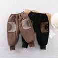 thumbnail image 4 of KYAIGUO Newborn Boys Jogger Pant Spring Jogger Pants Elastic Waist Athletic Sweatpants for Infant 5 Months to 6 Years, 4 of 6