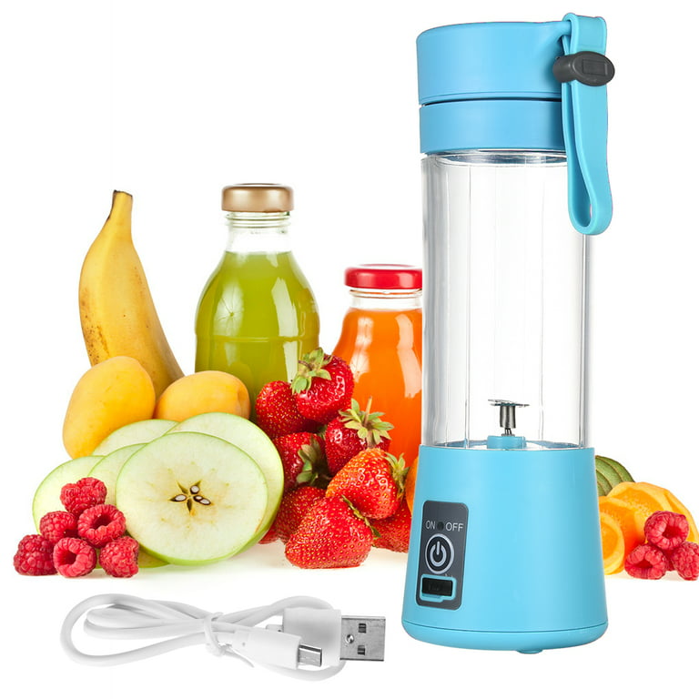 350ML Portable Blender 10 Blades Mini Electric Juicer USB Charging  Multifunction Fruit Mixers Smoothies Extractors Maker Machine - AliExpress