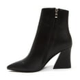 thumbnail image 2 of LADY COUTURE fashion bootie with zipper and ring tap, CLASSIC BLACK 11 M US, 2 of 5