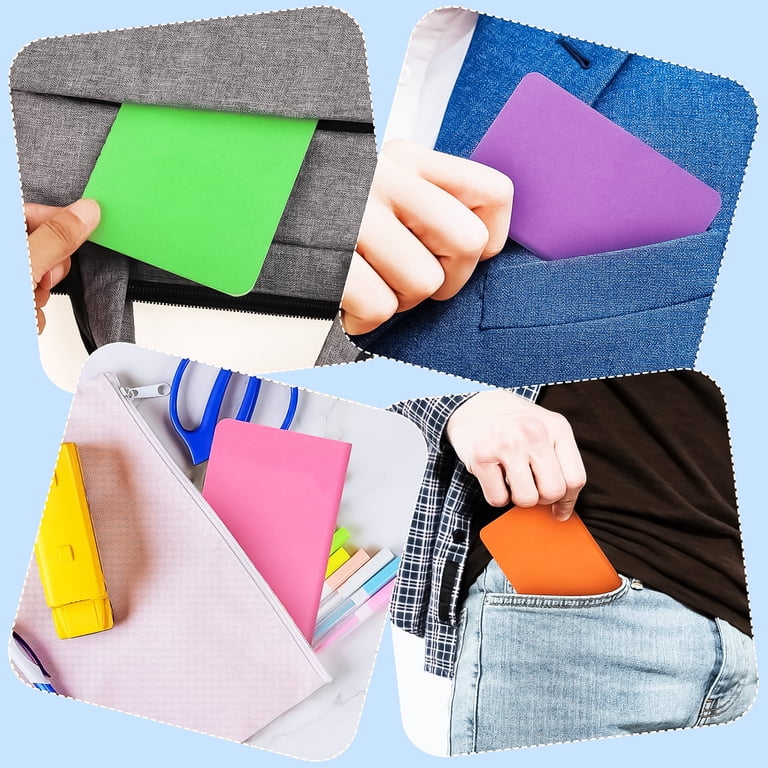 AGCAN 12-Pack A6 Pocket Notebooks, Assorted Colors photo 4