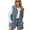 Blue A, variant on FJUCHAI Women's Denim Jean Vest Jacket Hooded Vest Casual Classic Sleeveless Button Denim Coats S-XL
