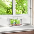 thumbnail image 3 of Urban Deco Window Bird Feeder Inside House with 180° Clear View, Durable Wood and Safe Birder Feeder, White, 3 of 8