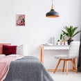 thumbnail image 2 of Stupell Industries Calm & Cozy Pink Interior Animals Painting White Framed Art Print Wall Art, 11 x 14, 2 of 7