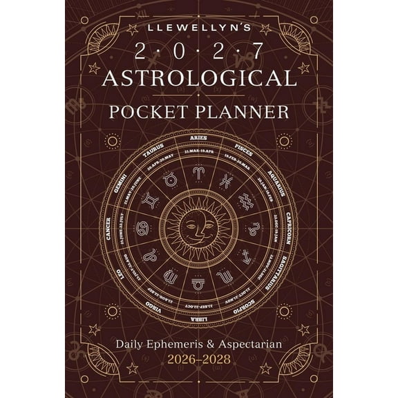 Llewellyn's 2027 Calendars, Almanacs & D Llewellyn's 2027 Astrological Pocket Planner: Daily Ephemeris & Aspectarian 2026-2028, (Paperback)