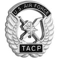 thumbnail image 2 of Air Force Tactical Air Control Party TACP Beret Badge Regular Size Mirror Finish, 2 of 6