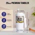 thumbnail image 2 of For The Love Of North Carolina, 20oz Tumbler, 2 of 7