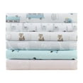 thumbnail image 5 of Comfort Classics Novelty 3-Piece Pink Cats Print Sheet Set, Twin-XL, 5 of 8