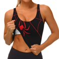 thumbnail image 3 of Lsque Soutien-Gorge de Sport Imprimé Araignée Rouge pour Femmes, Compression, Évacuation de l'Humidité, Soutien-Gorge de Sport à Fort Impact pour Femmes, Soutien-Gorge de Sport de Soutien-Moyen, 3 of 8