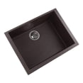 thumbnail image 2 of Nantucket Sinks PR2418-BR Small Single Bowl Undermount Granite Composite, Brown, 2 of 7